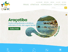 Tablet Screenshot of ilhagrande.com.br